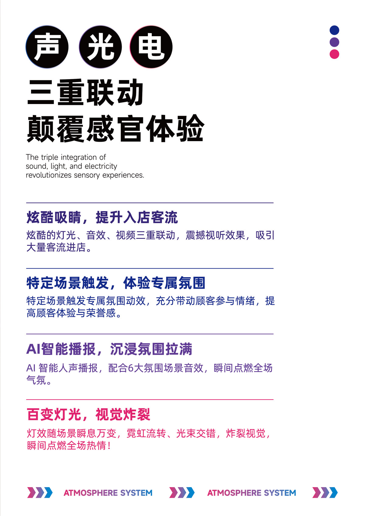 声光电三重联动颠覆感官体验